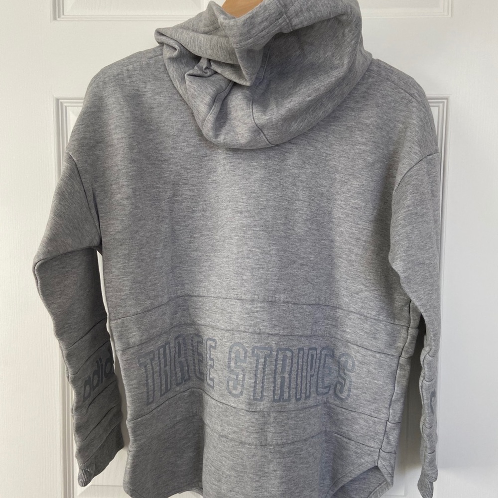 Grey Adidas Hoodie - Picture 2 of 2